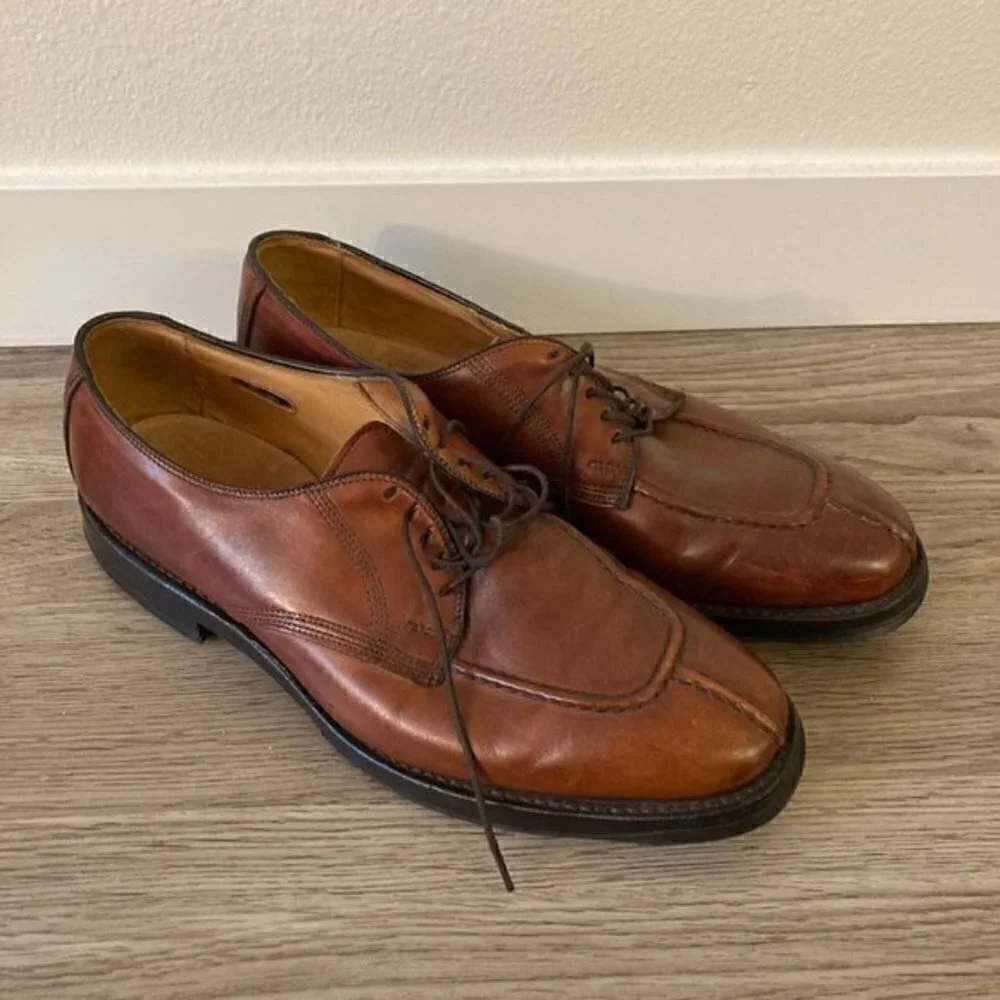 Allen Edmonds Dellwood Men's Leather Dress Shoes Size 10